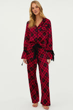 MERRY PLAID PJ SET - Red/Black