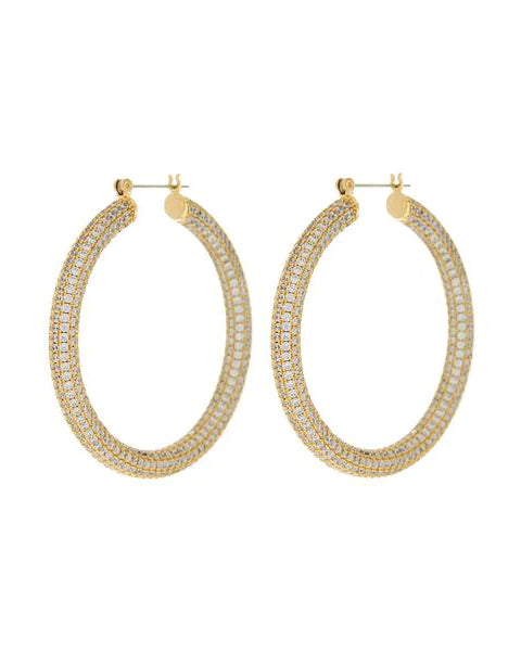 Luv aj sales amalfi hoops gold