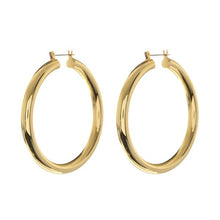 AMALFI TUBE HOOP - Gold