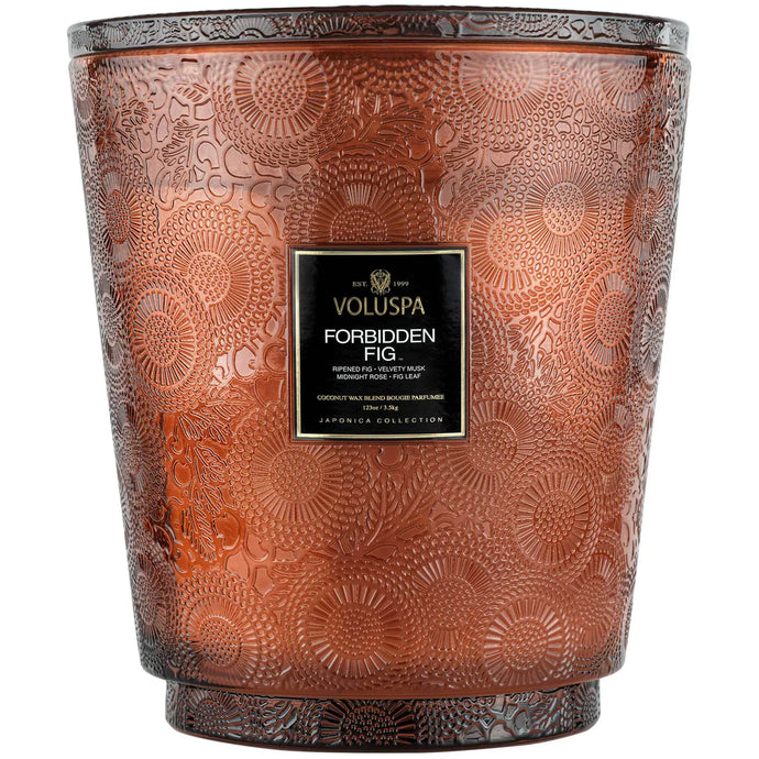 5 WICK HEARTH CANDLE - Forbidden Fig