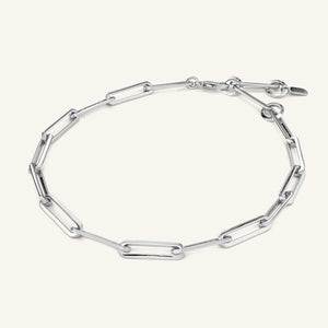 STEVIE CHAIN NECKLACE-Silver