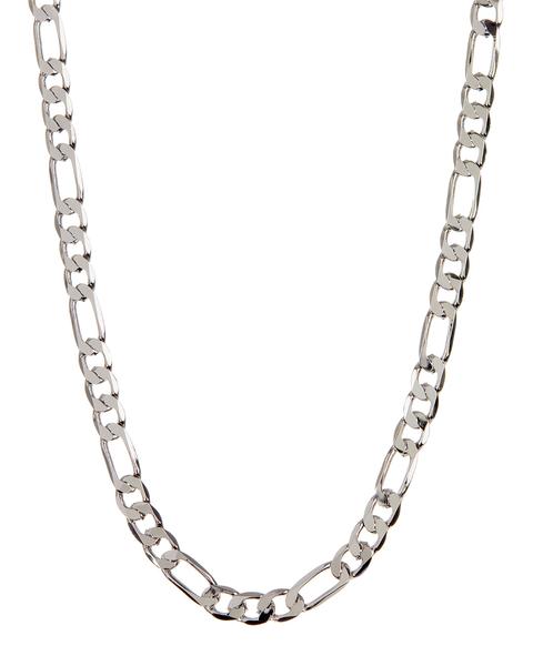 XL FIGARO CHAIN NECKLACE - Silver