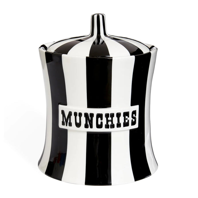 VICE MUNCHIES CANISTER- Black/White