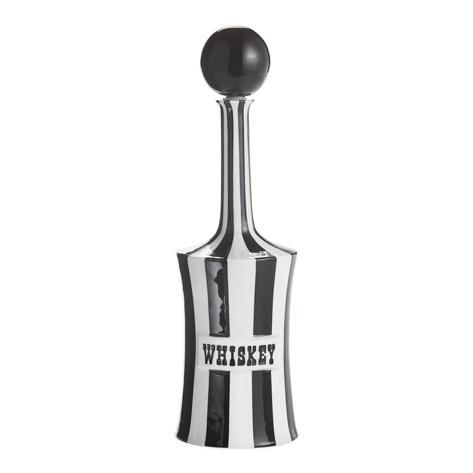 VICE WHISKEY DECANTER- Black